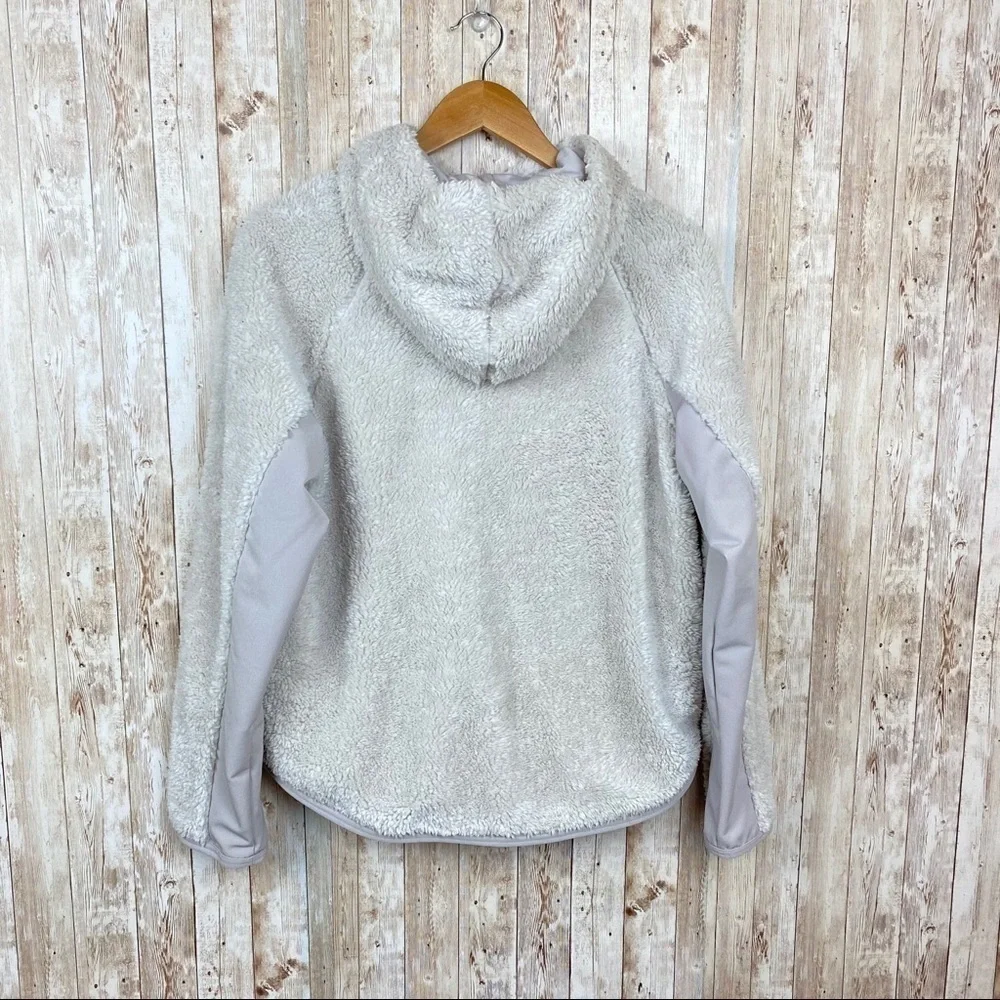 Nike Sherpa Therma Fleece‎ Pullover Hoodie Size Small Women